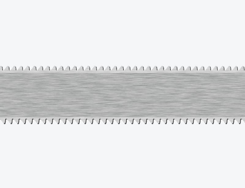 Bandmesser, Doppelschrägzahn, F1,75