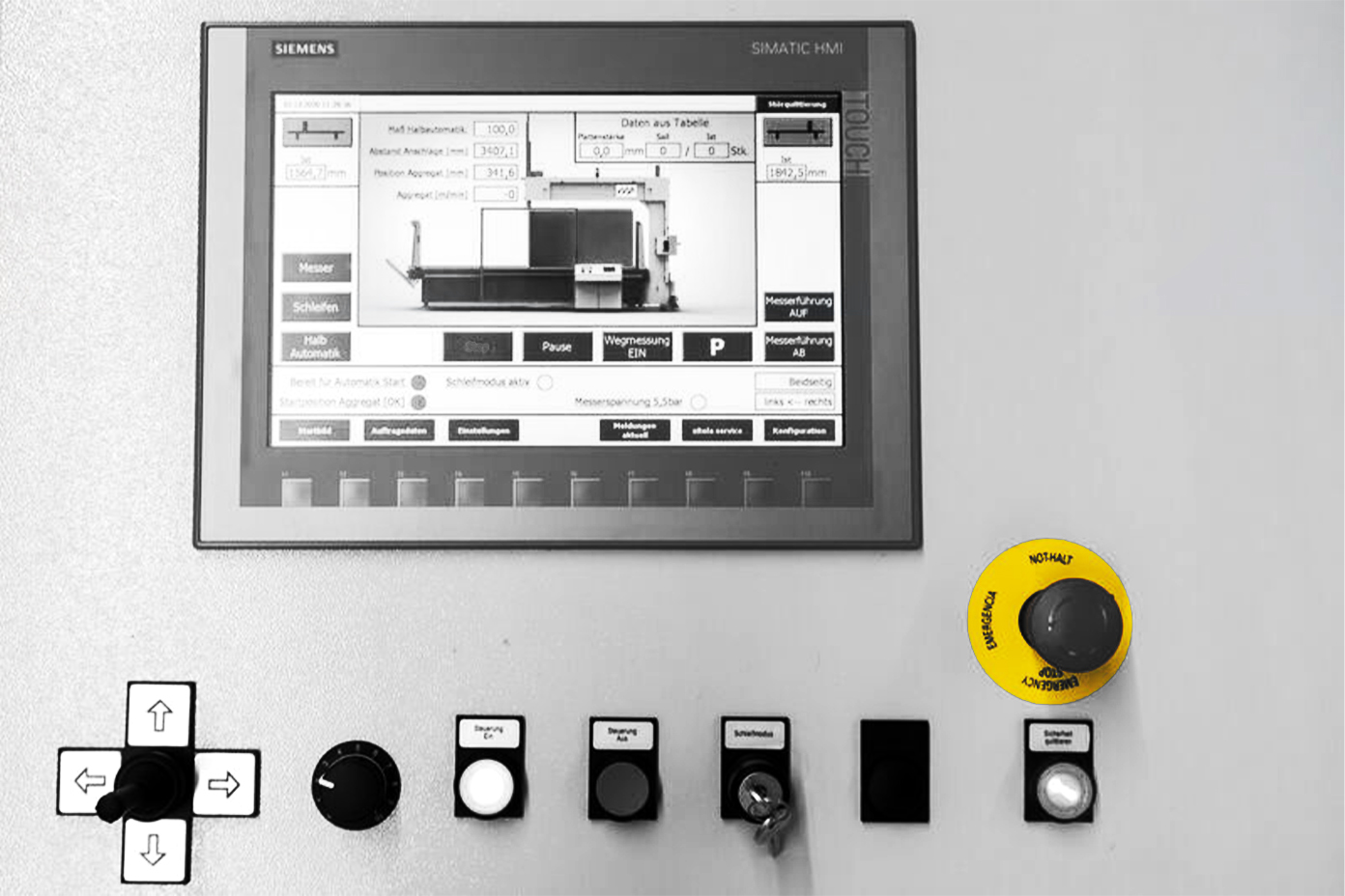 Automatische Vertikal­schneide­maschine sitola SVC-A-2