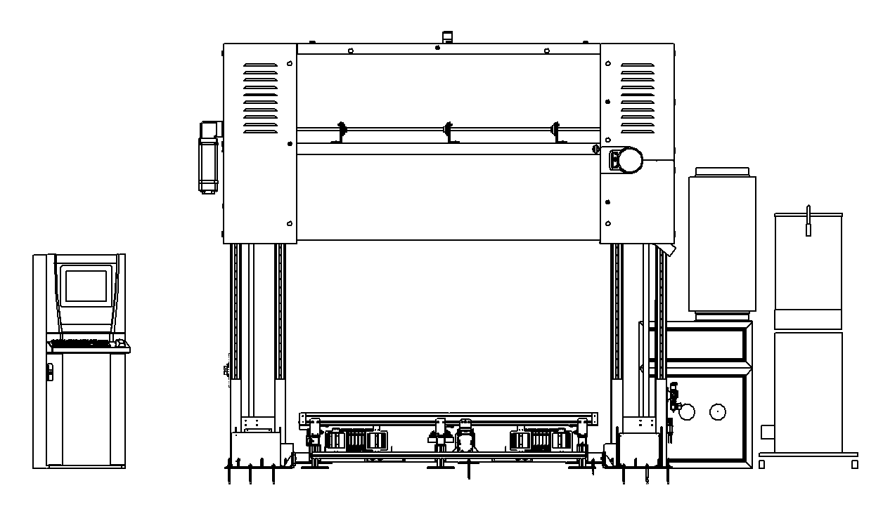 Horizontale<br> Konturen­schneide­maschine <br> <b>mit Draht SCC-W</b>