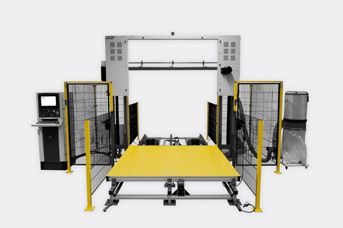 Horizontal  contour cutting machine  with wire SCC-W-1
