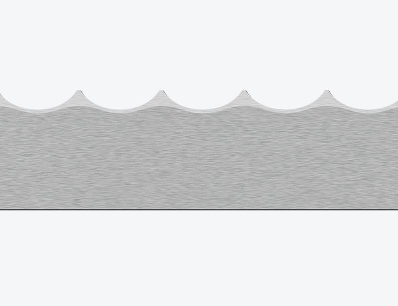 Band Knife, Wavy Teeth, stl21