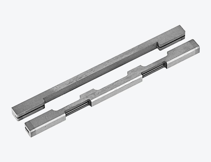 Knife guide centre support
