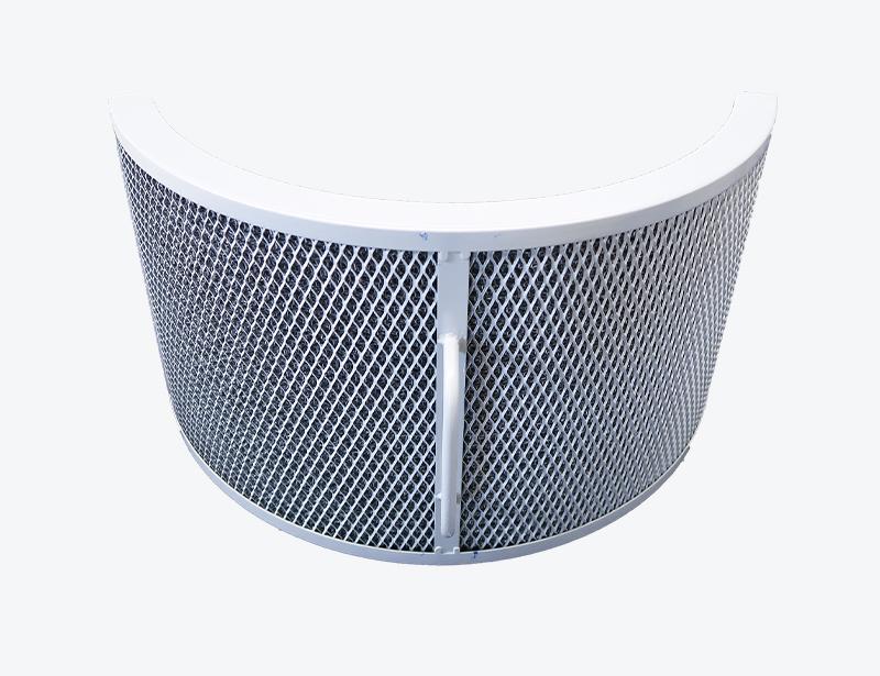 Curved Filter Plate